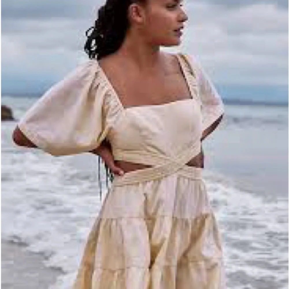 Free People Cleo Cutout Mini Dress - Size Small - Picture 4 of 6